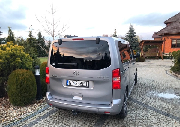 Toyota ProAce cena 136000 przebieg: 80000, rok produkcji 2020 z Drzewica małe 67